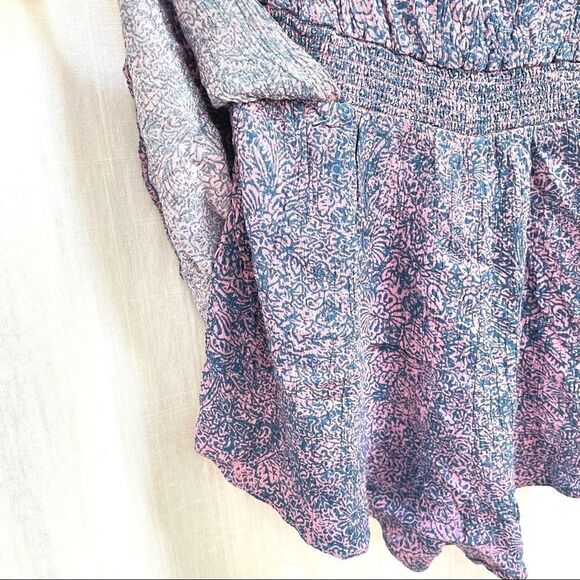 ECOTE Patterned Strappy Scoop Romper - Picture 5 of 15